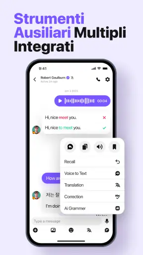 HelloTalk - Impara la Lingua screenshot