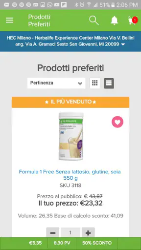 Herbalife Shop screenshot