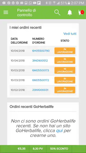 Herbalife Shop screenshot