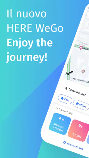 HERE WeGo Mappe e Navigazione screenshot
