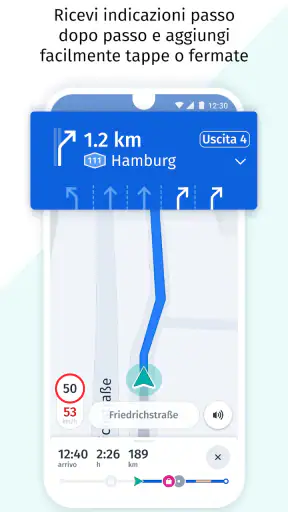 HERE WeGo Mappe e Navigazione screenshot