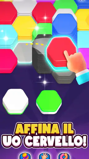 Hexa Sort screenshot