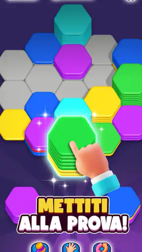 Hexa Sort screenshot