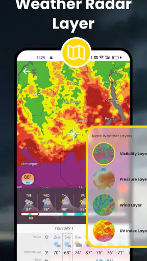 Hi Weather Launcher-Live Radar screenshot
