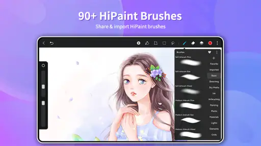 HiPaint-Dipingi e disegna screenshot