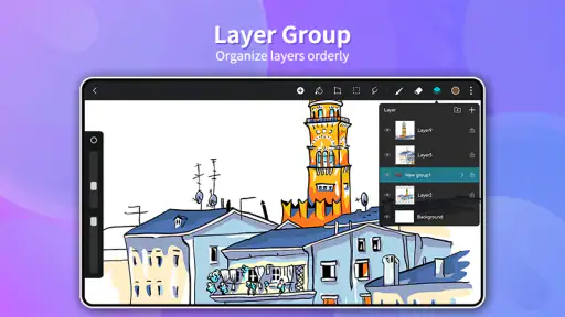 HiPaint-Dipingi e disegna screenshot