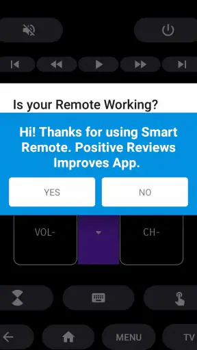 HiSense Smart TV Remote screenshot