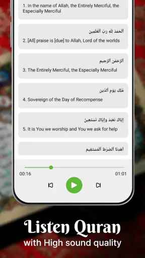 Holy Quran - Deeper journey screenshot