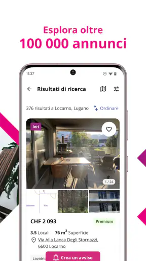 Homegate - Svizzera Immobili screenshot