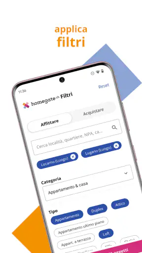 Homegate - Svizzera Immobili screenshot