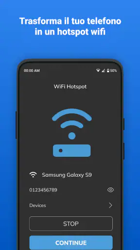 Hotspot Mobile・Wi Fi Portatile screenshot