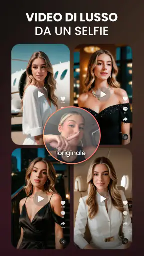 Hula - Generatore Video IA screenshot