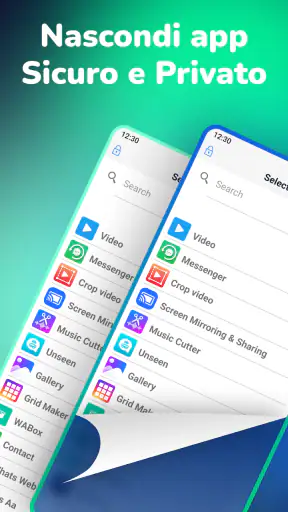 Hyde - Nascondi App screenshot