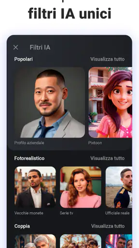 IA ARTA - Generatore di arte screenshot