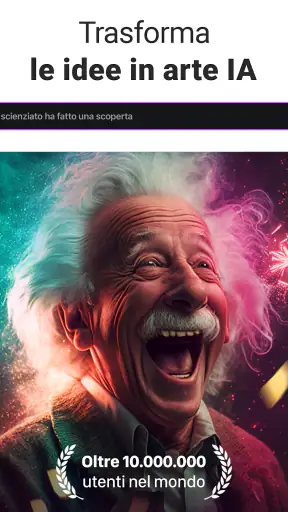 IA ARTA - Generatore di arte screenshot