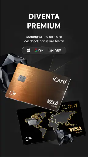 iCard – piú di un portafoglio screenshot