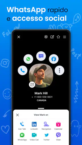 IDCaller Eyecon e blocco spam screenshot