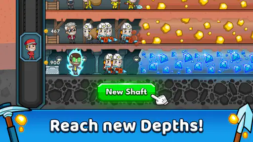 Idle Miner Tycoon: Oro e soldi screenshot