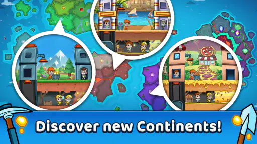 Idle Miner Tycoon: Oro e soldi screenshot