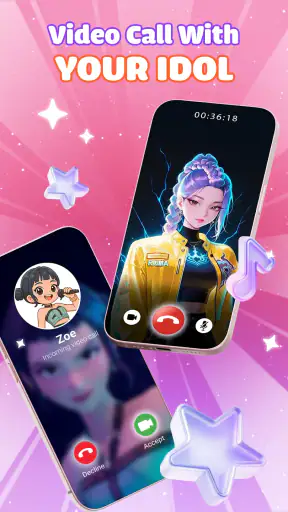 Idol Video Call & Prank Chat screenshot