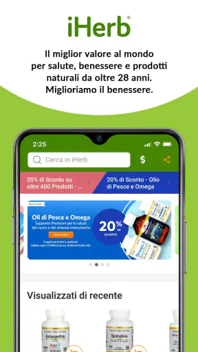 iHerb: Vitamine e Integratori screenshot