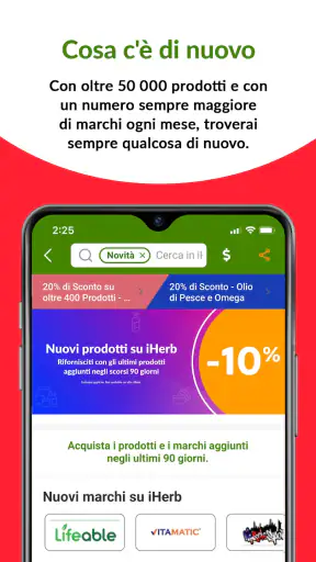iHerb: Vitamine e Integratori screenshot