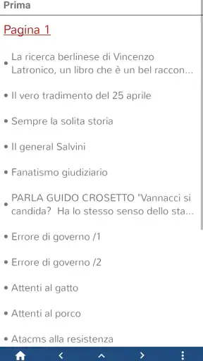Il Foglio screenshot