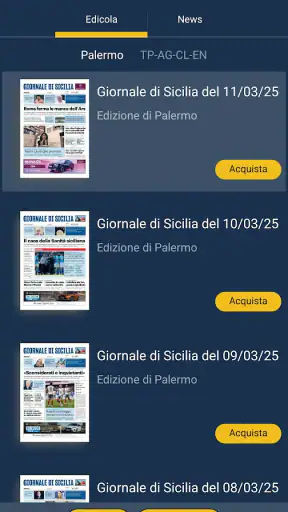 Il Giornale di Sicilia screenshot
