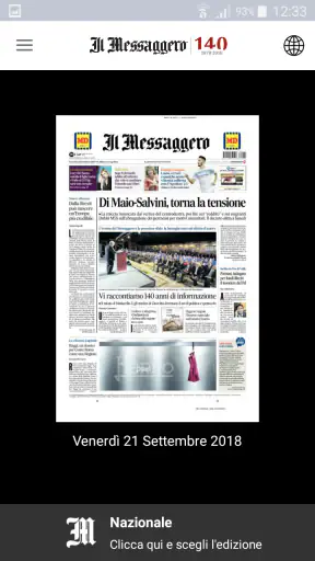 Il Messaggero screenshot