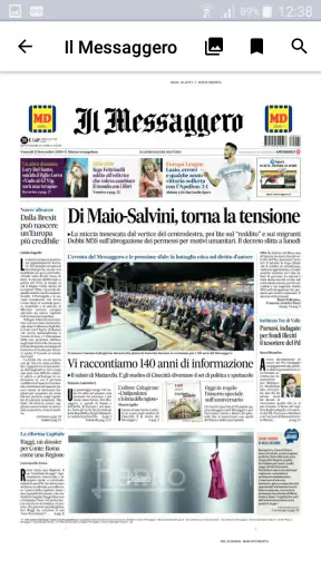 Il Messaggero screenshot