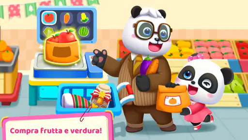 Il supermercato di baby Panda screenshot