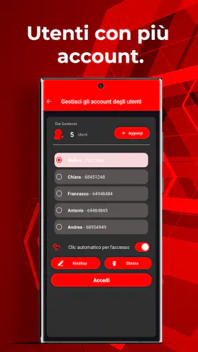 iliad area personale : Mobile screenshot