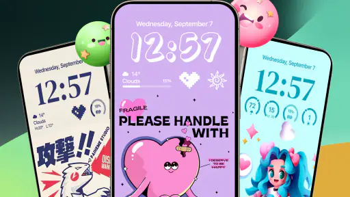 iLock - Lock Screen OS 17 screenshot