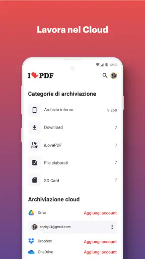 iLovePDF: Editor PDF e Scanner screenshot