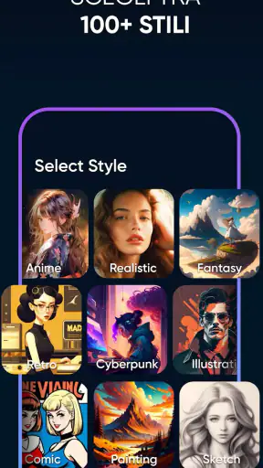 Imagine: Generatore di arte AI screenshot