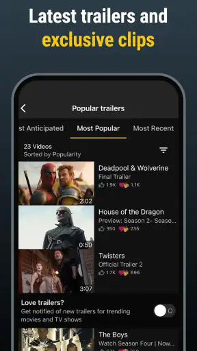 IMDb Film & TV screenshot