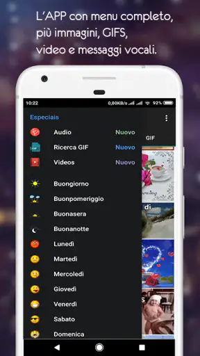 Immagini Buongiorno sera notte screenshot