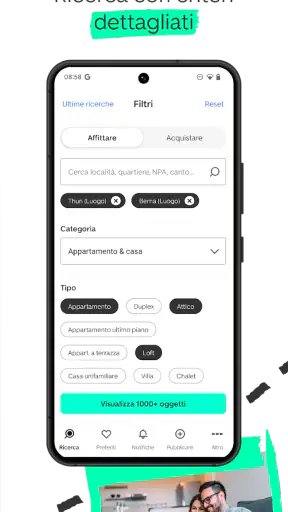 ImmoScout24 Svizzera screenshot