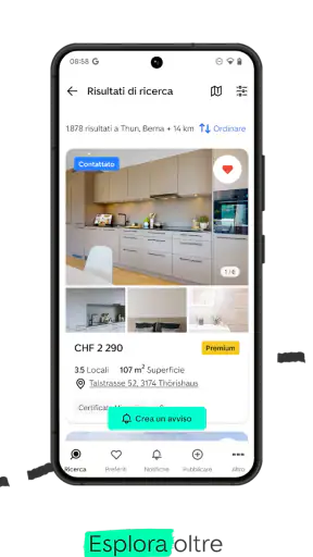 ImmoScout24 Svizzera screenshot
