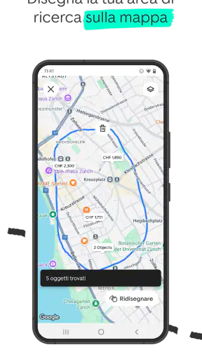 ImmoScout24 Svizzera screenshot