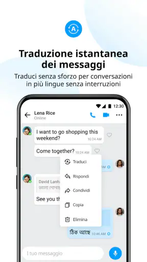 imo video chiamate screenshot