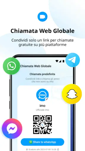 imo video chiamate screenshot