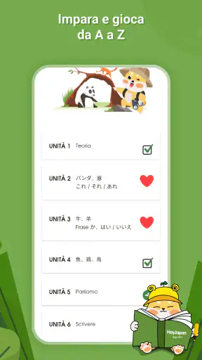 Impara il giapponese: HeyJapan screenshot