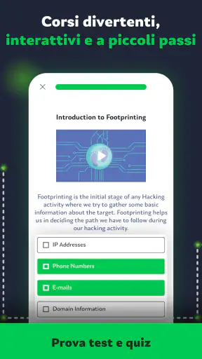 Impara l'hacking etic: HackerX screenshot