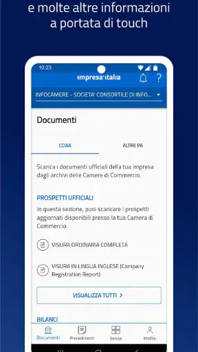 impresa italia screenshot