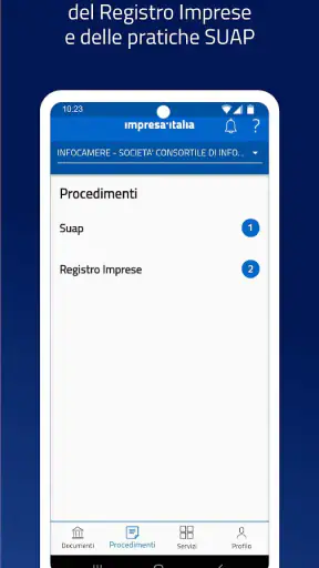 impresa italia screenshot