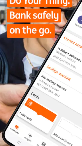 ING Banking screenshot
