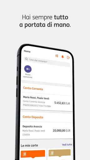 ING Italia – Banca Online screenshot