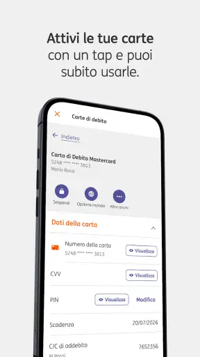 ING Italia – Banca Online screenshot