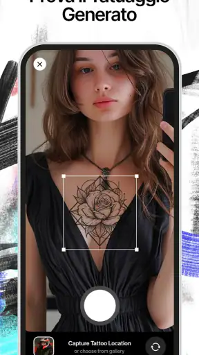Ink AI: Prova e Crea Tatuaggi screenshot